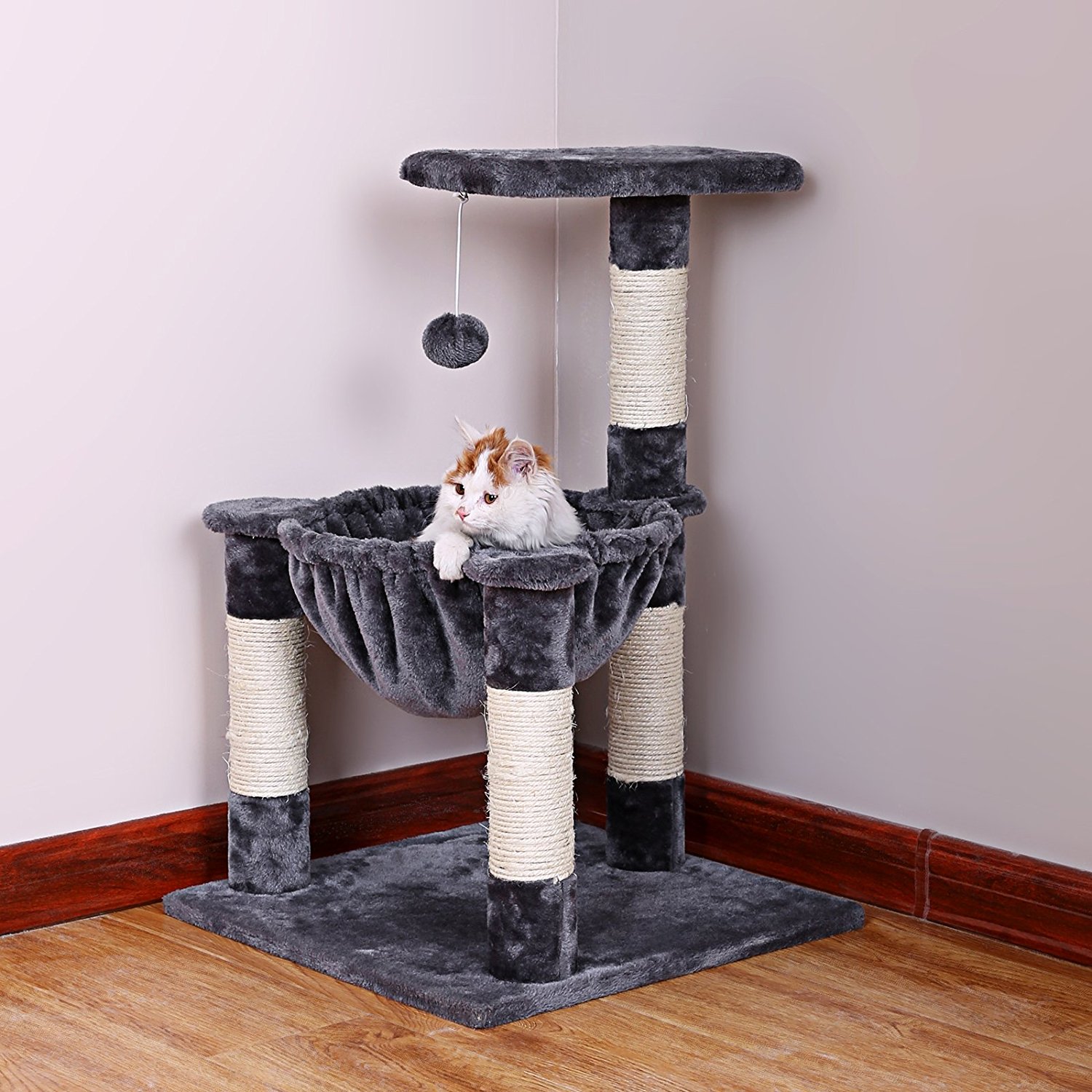 Helping You To Choose The Very Best Cat Tree With Hammock