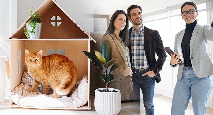 What to do with cat during house showings